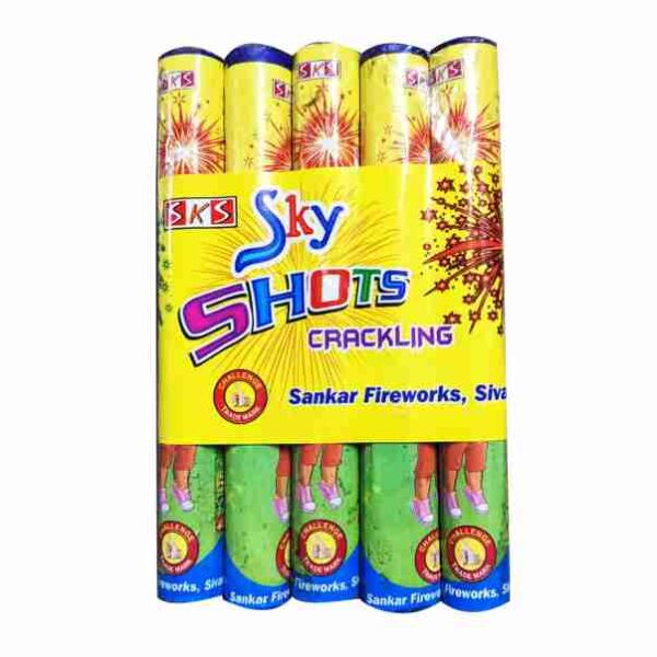 Sky Shots Crackling 10 Pcs Agni Crackers